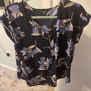 print floral express top